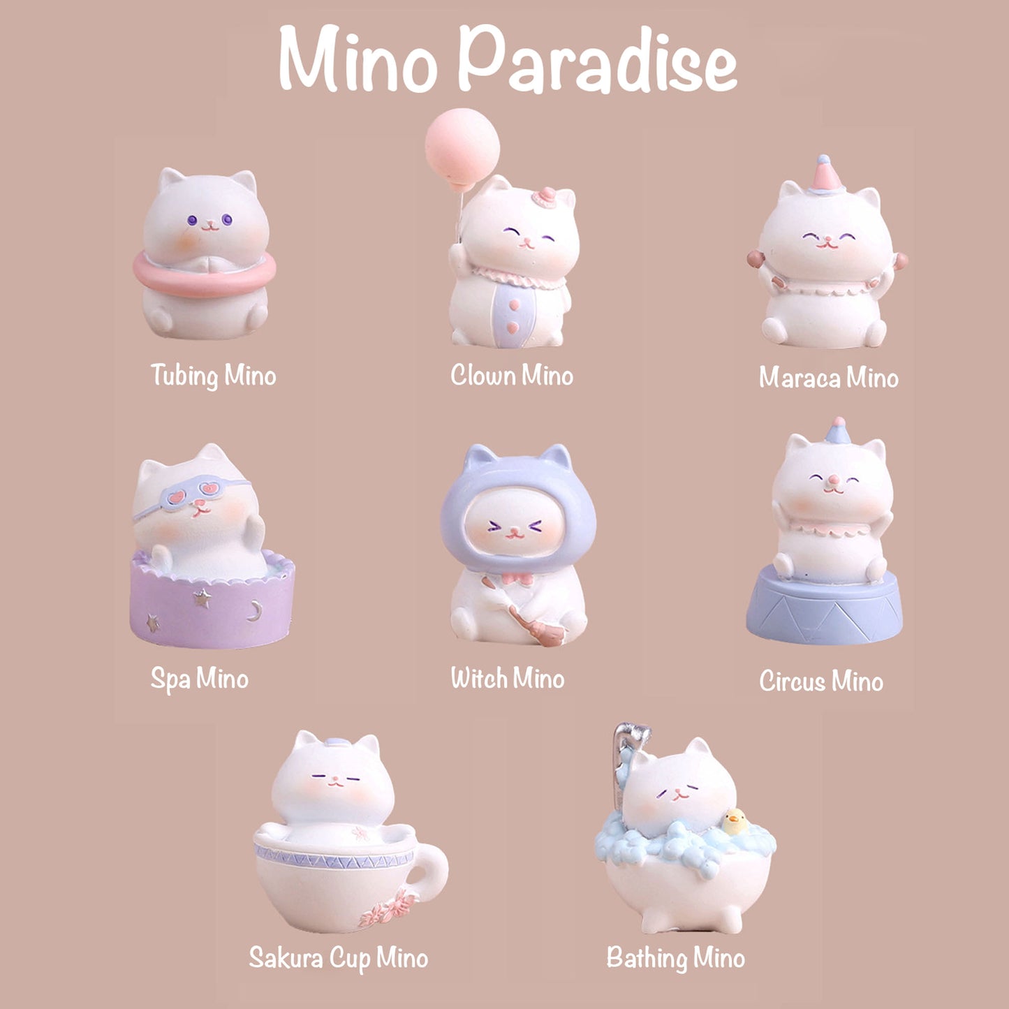 Mino Cat Paradise Blind Box