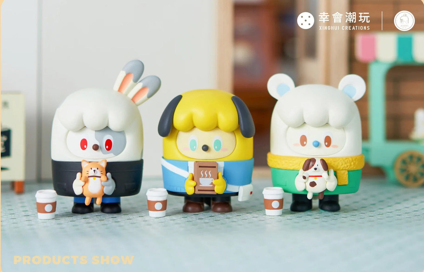 Forest cafe yeti cafe blind box set