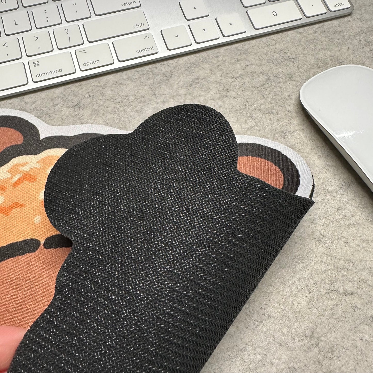 Drumstick with Capybara filling mouse pad for office gaming student teacher artist cute capybara gift cute mouse pad