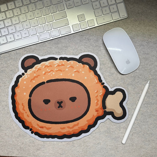 Drumstick with Capybara filling mouse pad for office gaming student teacher artist cute capybara gift cute mouse pad