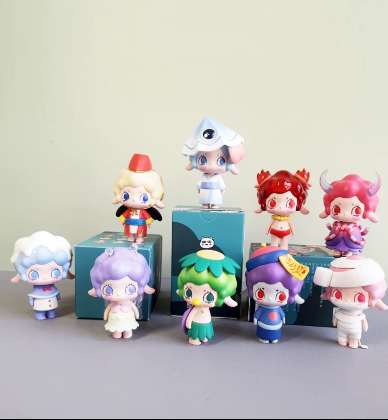 Nino Sheep Blind Box RPG mystery box cute figurines cool collectible gift box