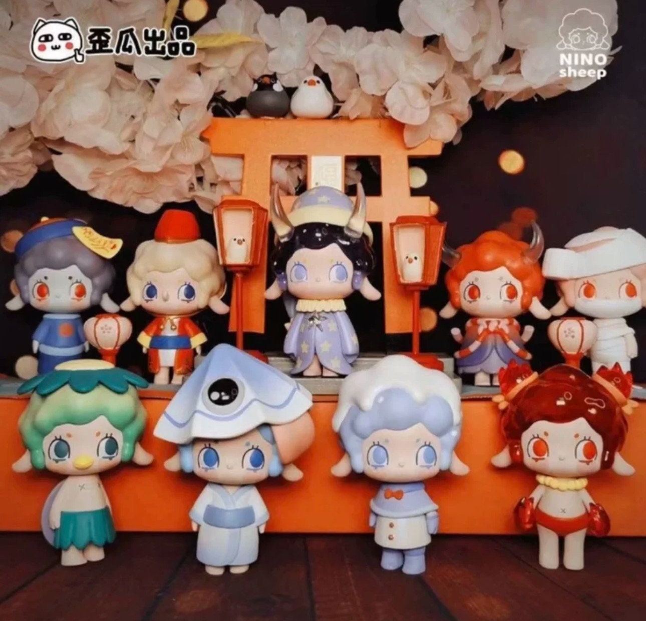 Nino Sheep Blind Box RPG mystery box cute figurines cool collectible gift box