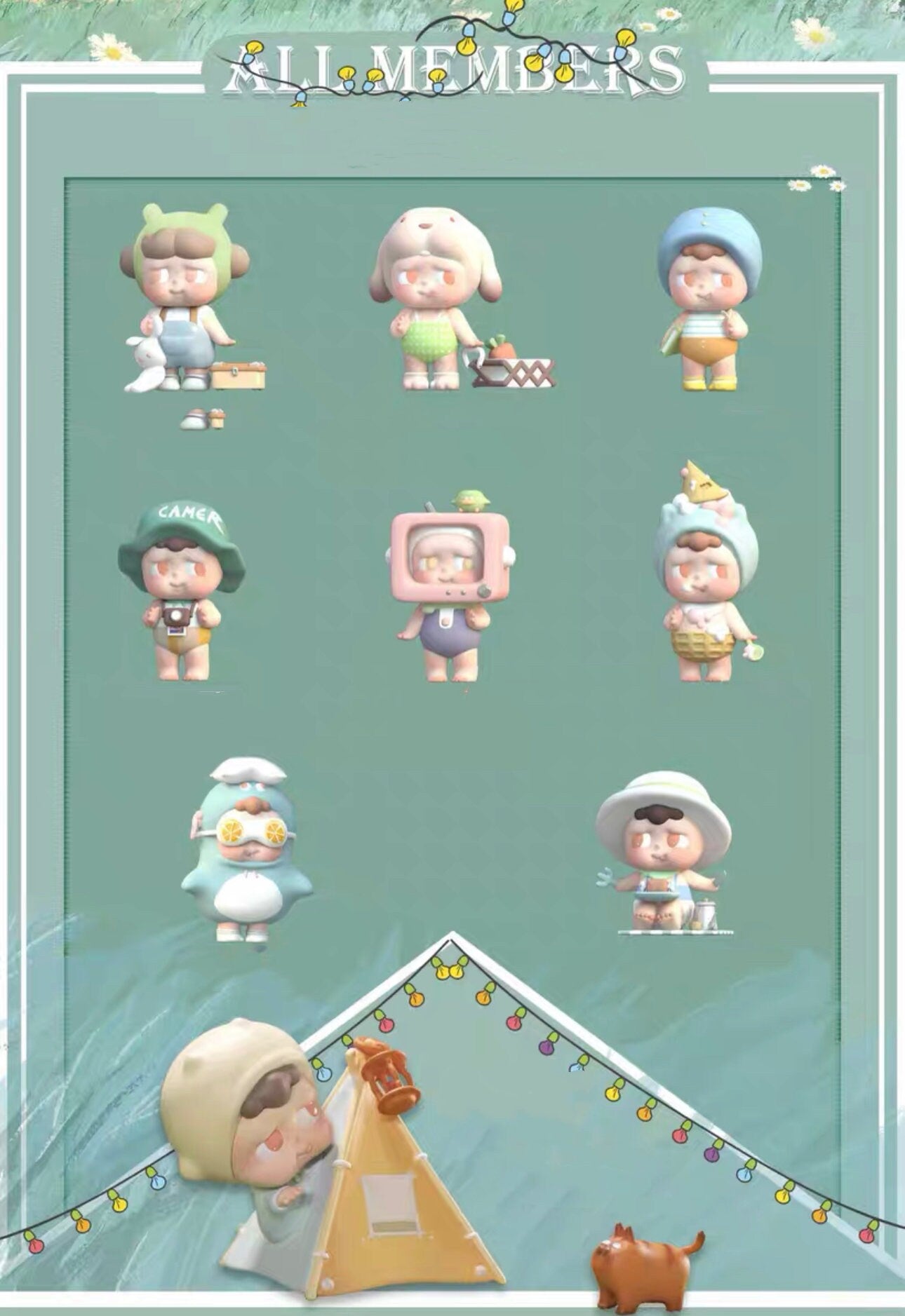 Cute Pastel Judee Baby Blind Box